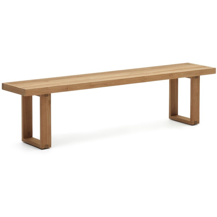 Canadell Уличная скамейка из 100% переработанного тикового дерева 210 см