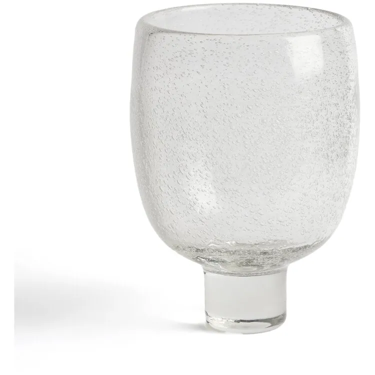 Ваза Sirau из прозрачного стекла, диаметр 24 см