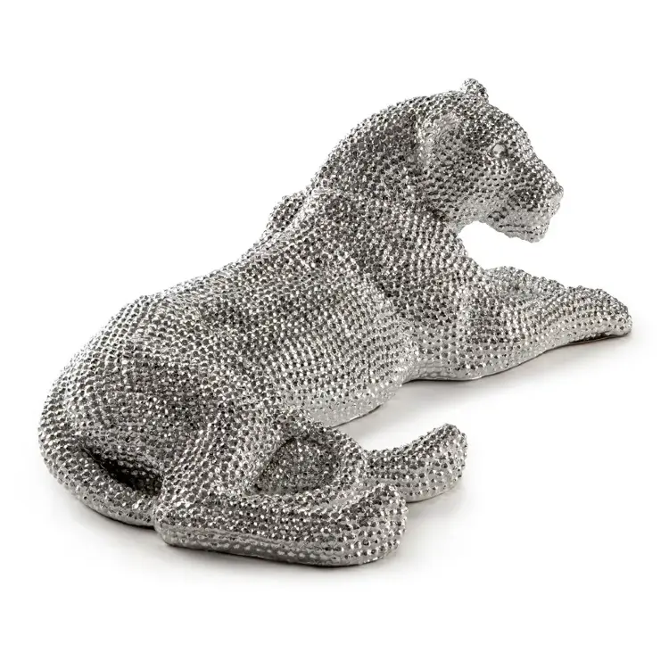 Фигурка маленькая Leona серебро