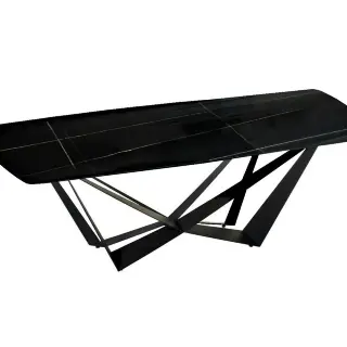 Стол обеденный Scorpio Marble Black 1800