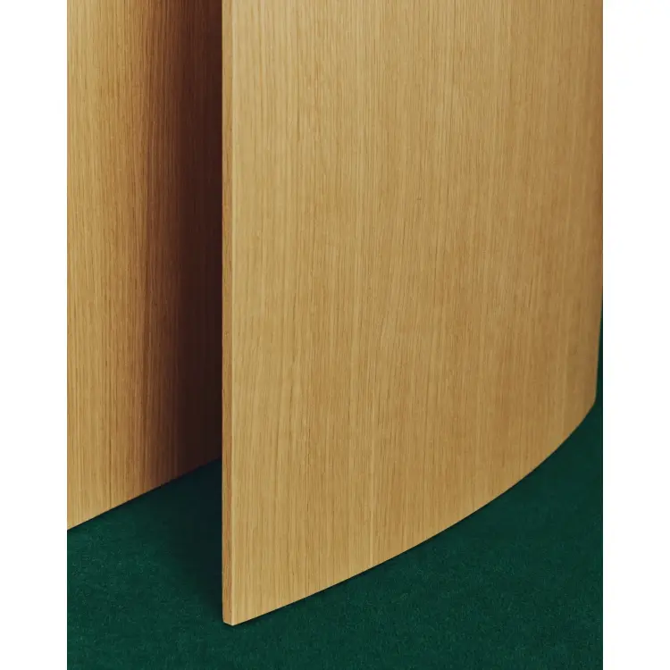 Письменный стол из дубового шпона Litto, 140 x 60 см