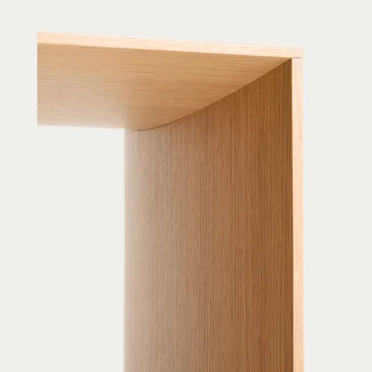 Письменный стол из дубового шпона Litto, 140 x 60 см