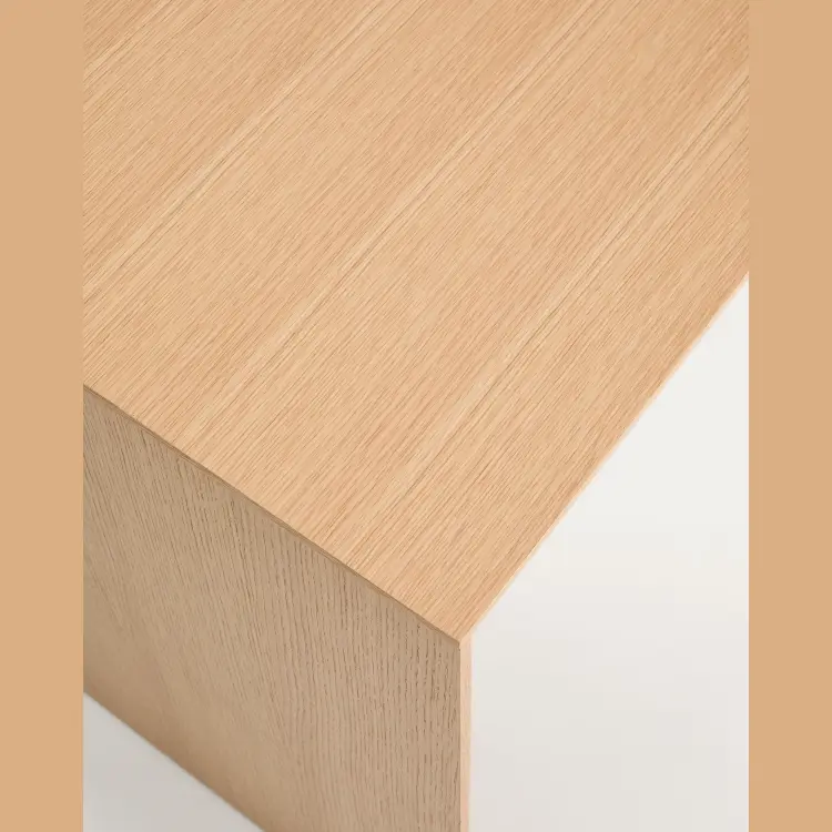 Письменный стол из дубового шпона Litto, 140 x 60 см