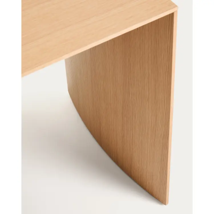 Письменный стол из дубового шпона Litto, 140 x 60 см