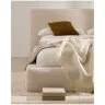 Кровать Blok бежевая со съемными чехлами под матрас 180 х 200 см