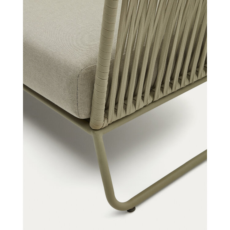 Saconca 3-местный садовый диван бежевый