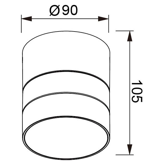 9101 Настенный уличный светильник SALER