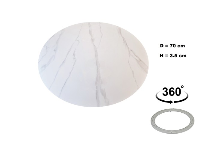 Стол с вращающейся столешницей Kadis