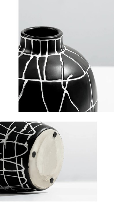 Ваза White line wide mouth