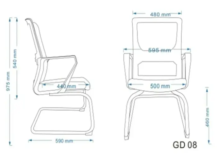Кресло офисное GD08