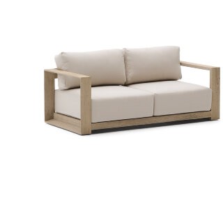 Диван Ambra 2-местный уличный из акации со светлой отделкой 174 см