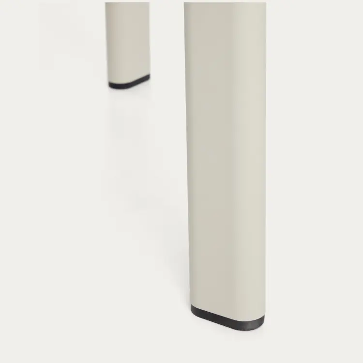 Уличный стол Anafi с бежевой столешницей из спеченного камня, 140 x 80 см