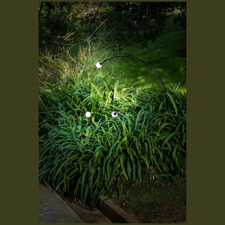 Ландшафтный светильник CUCA 650 черный LED 3W 2700K 24V