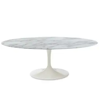 Стол Tulip Oval Marble