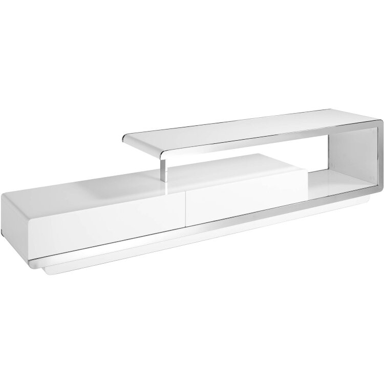 Тумба под ТВ F6080 /3042 белая