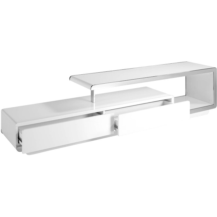 Тумба под ТВ F6080 /3042 белая