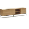 Vedrana Тумба под ТВ из дубового шпона со стальными ножками 195 x 55 см