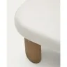 Журнальный столик Labra из цемента и акации 80 x 80 см