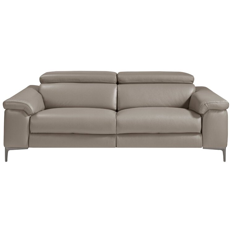 3-х местный диван 5320-3P-M5655 / 6122 с кожаной обивкой и механизмом релаксации