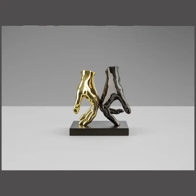 Manos Фигура серый/золотой