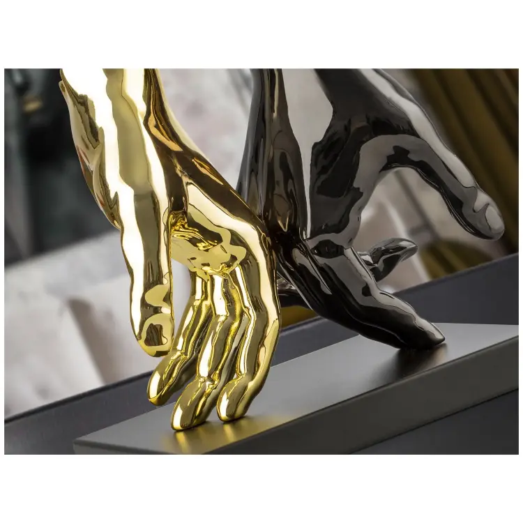 Manos Фигура серый/золотой