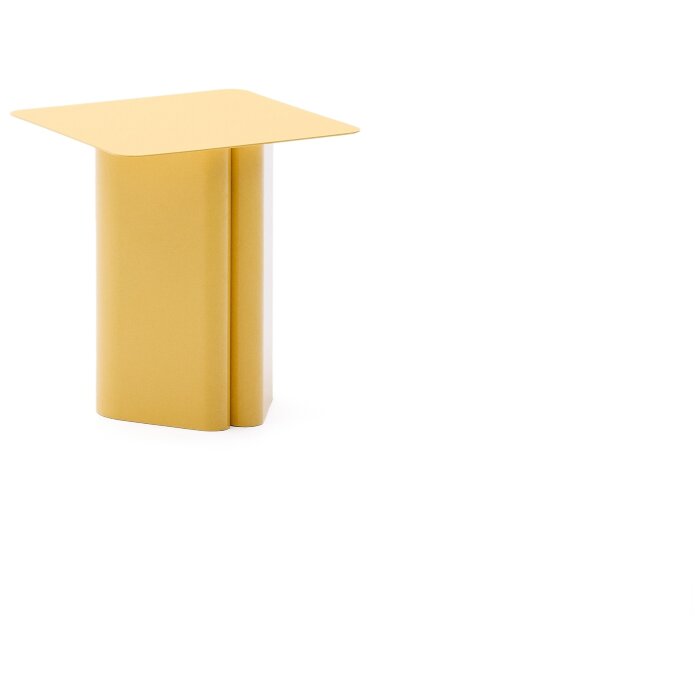 Столик Arvin из железа желтого цвета 42 x 42 см