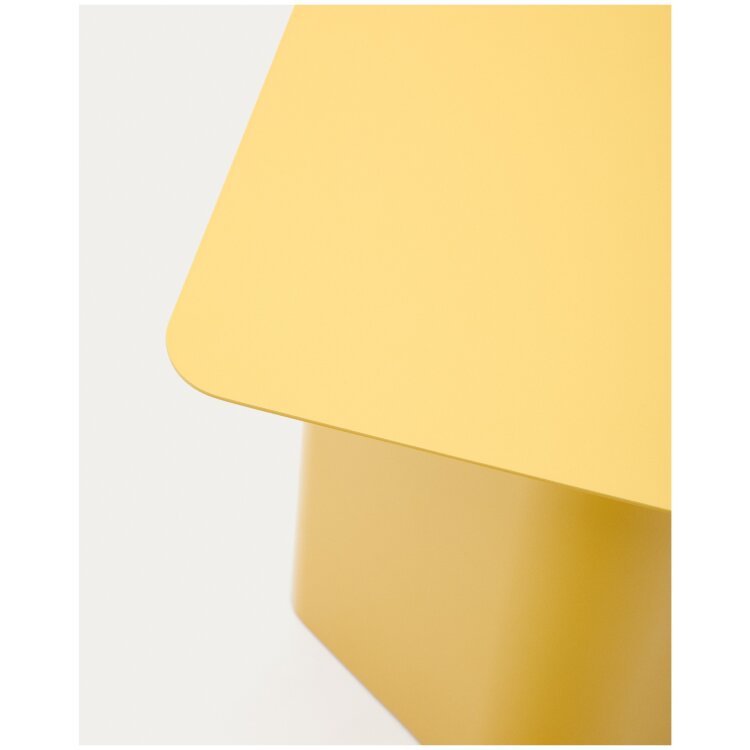 Столик Arvin из железа желтого цвета 42 x 42 см