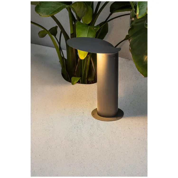 Ландшафтный светильник Lotus темно-серый 35 см