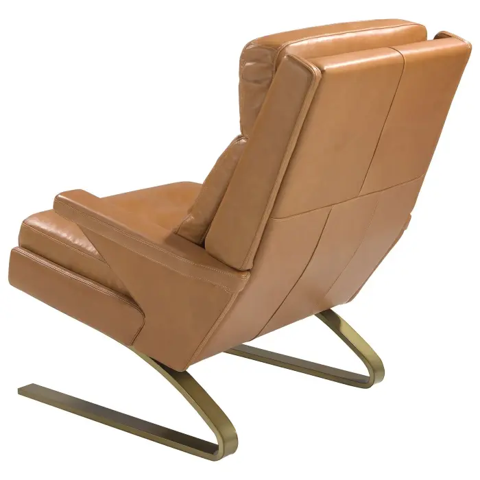 Кресло из кожи цвета Camel 5157