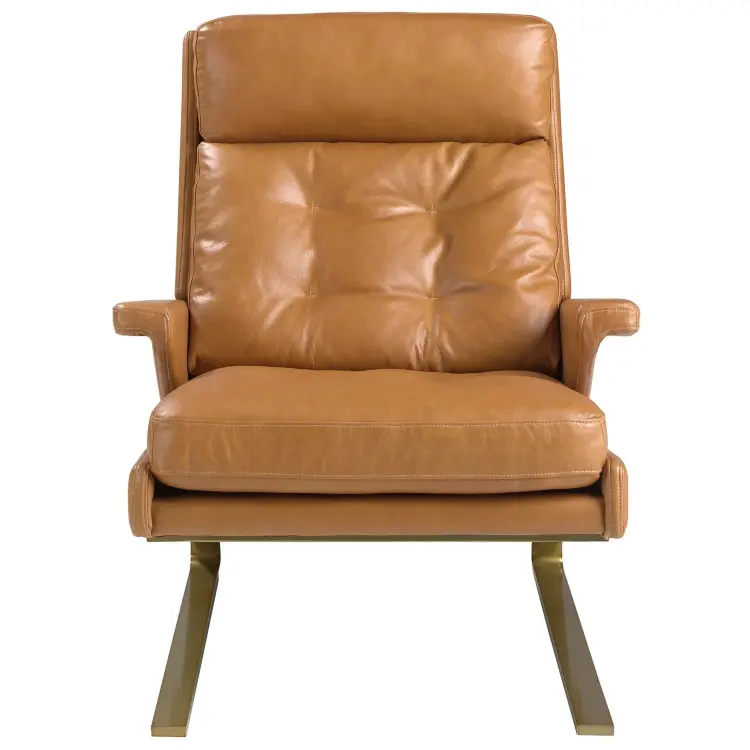 Кресло из кожи цвета Camel 5157