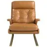 Кресло из кожи цвета Camel 5157