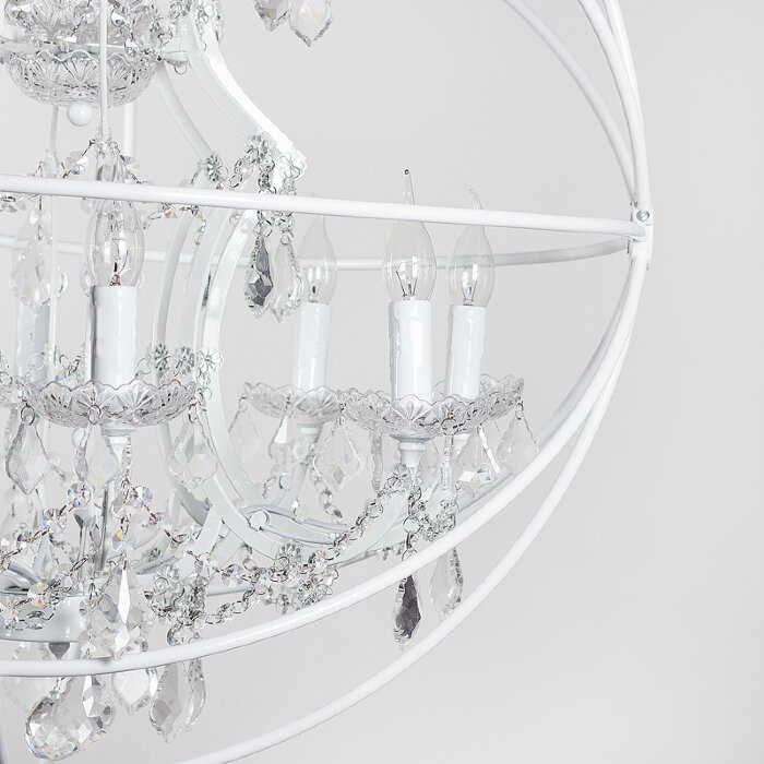 Люстра Foucault's orb crystal 5014–D8–80 WH