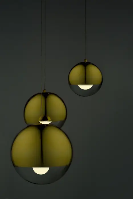 Светильник Mirror Ball Gold 3