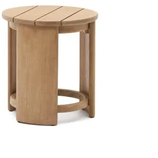 Приставной столик Xoriguer из массива эвкалипта Ø63,5 см