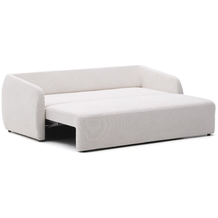 Laira 3-местный диван-кровать из шенилла цвет экрю 225 см