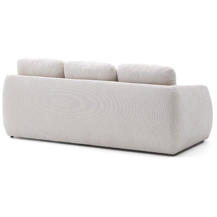 Laira 3-местный диван-кровать из шенилла цвет экрю 225 см