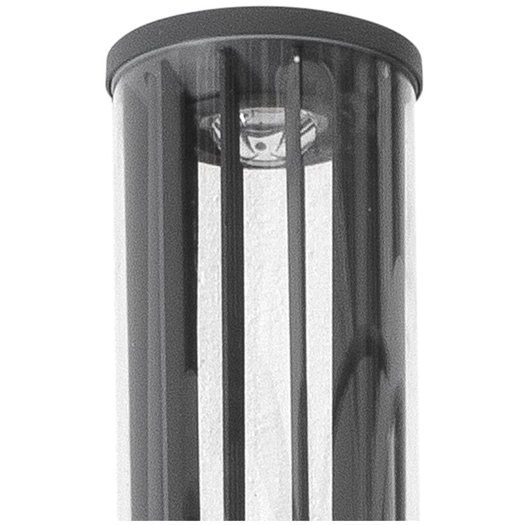 SCREEN 3700 Темно-серый столбовой светильник 4000K 180º DALI