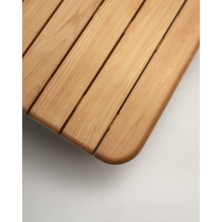 Журнальный столик Turqueta из массива тикового дерева, 70 x 70 см