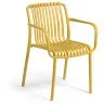 Садовый стул Isabellini в горчичном цвете