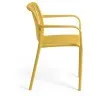 Садовый стул Isabellini в горчичном цвете