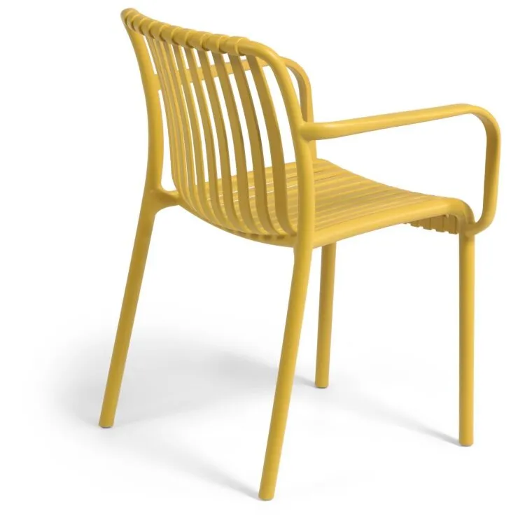 Садовый стул Isabellini в горчичном цвете