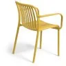 Садовый стул Isabellini в горчичном цвете