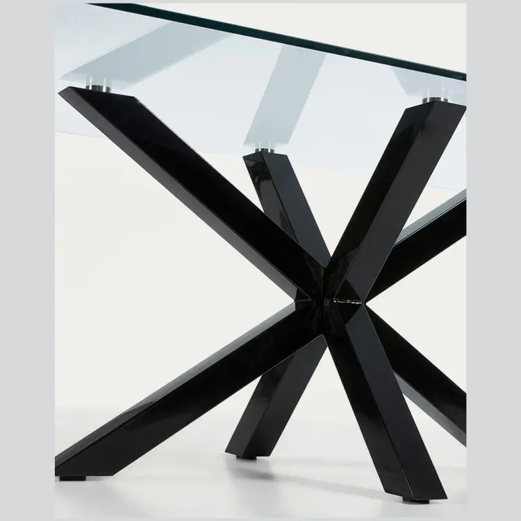 Стол Arya 160x90 стекло черный