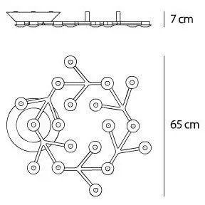 Светильник настенно-потолочный Led Net Circle