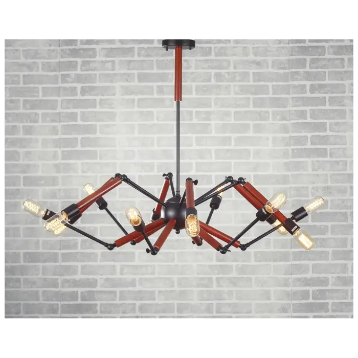 Люстра Double Octopus Wood