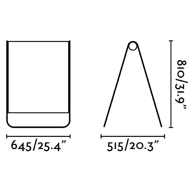 Торшер уличный Cadaques синий