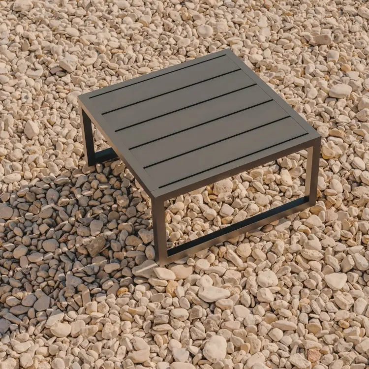 Comova Столик для улицы из черного алюминия 60 x 60 см