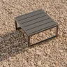 Comova Столик для улицы из черного алюминия 60 x 60 см