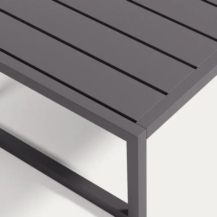 Comova Столик для улицы из черного алюминия 60 x 60 см