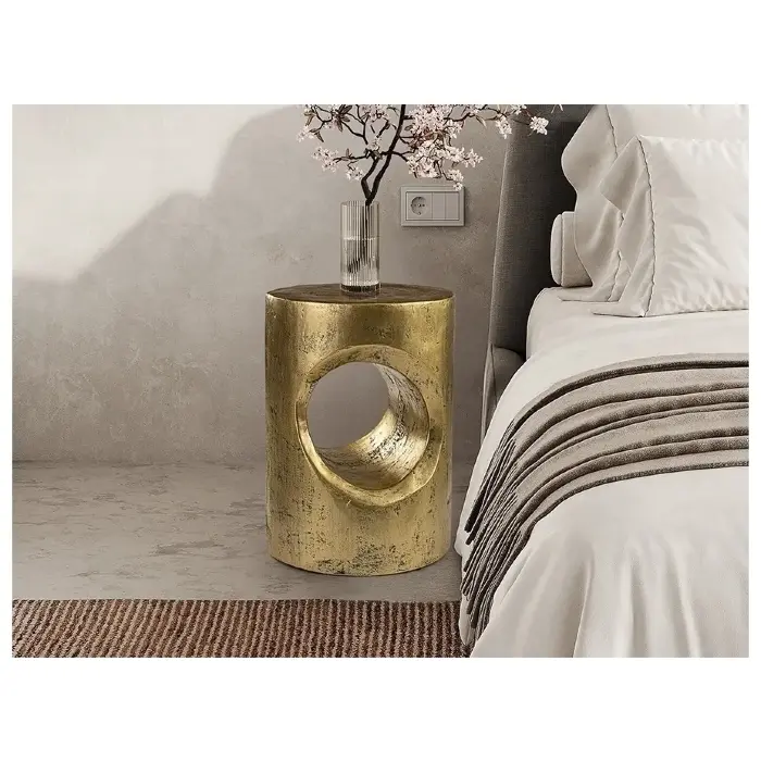 Hole Приставной столик золотой